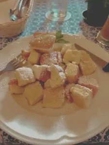 Kaiserschmarrn im Hofbräuhaus, nicht zu empfehlen